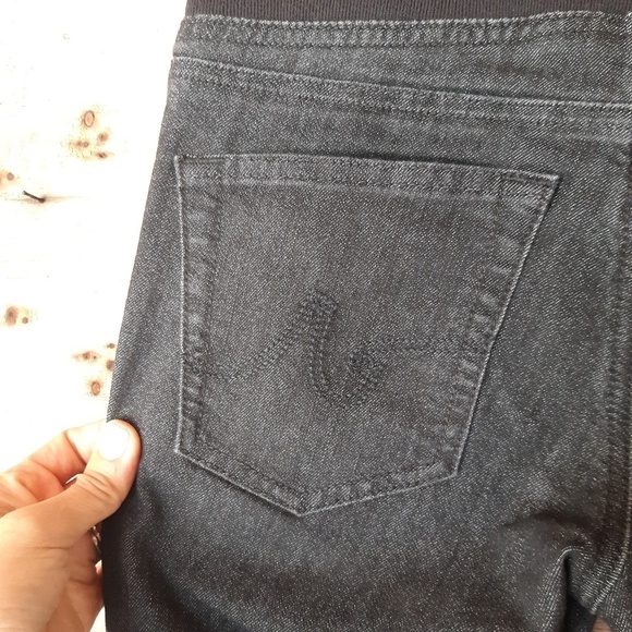 AG Jeans Gray Wash Skinny Jeggings Size 26 - Picture 4 of 5